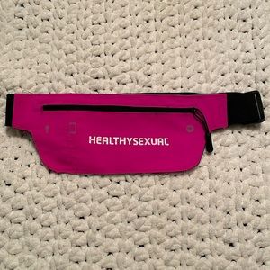 HEALTHYSEXUAL compact travel workout belt bag